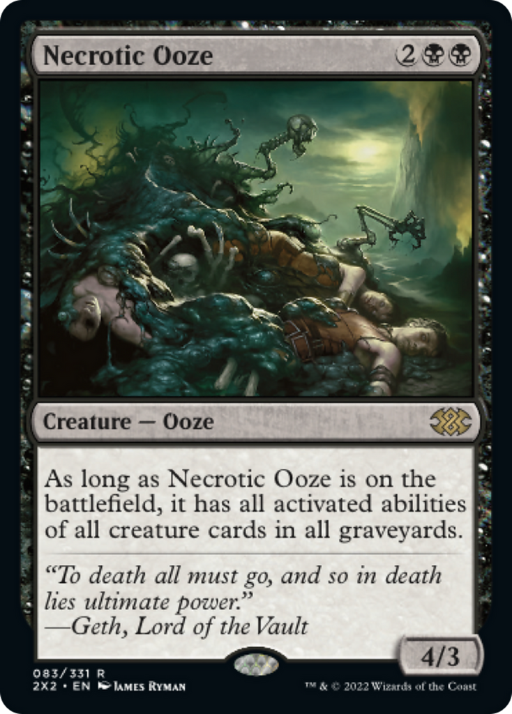 Magic: The Gathering - Necrotic Ooze - Double Masters 2022