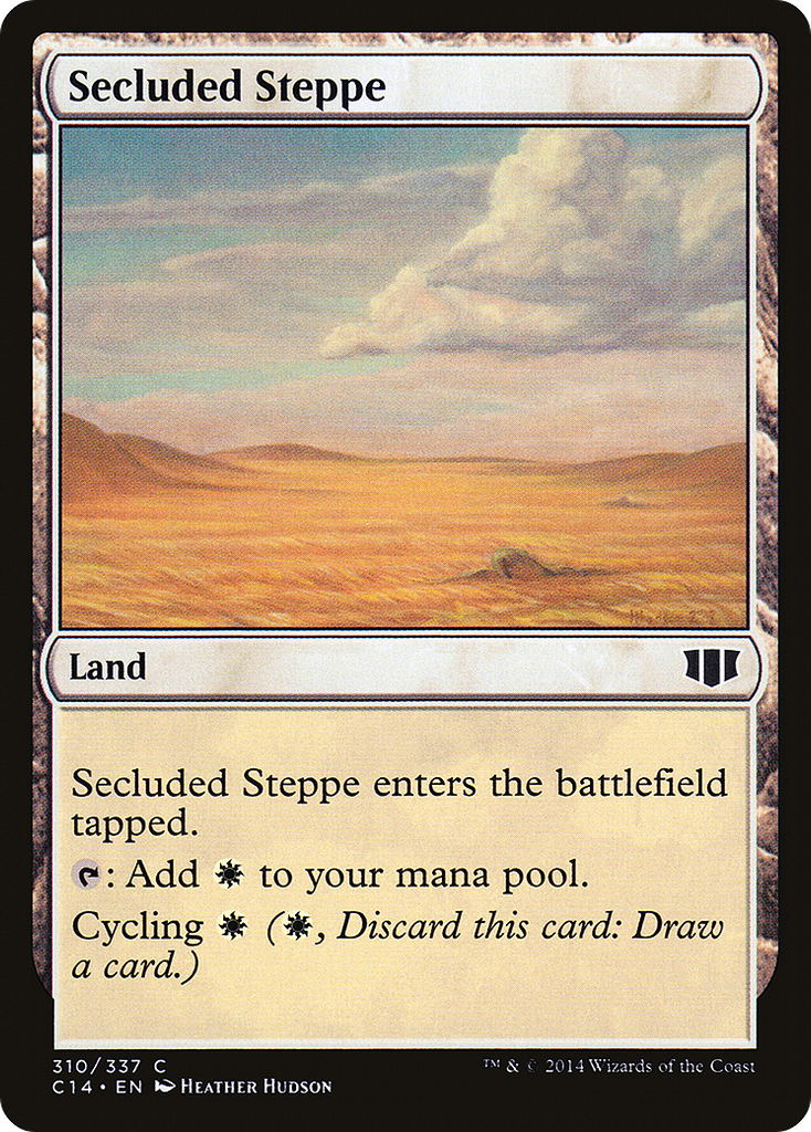 Magic: The Gathering - Secluded Steppe - Commander 2014