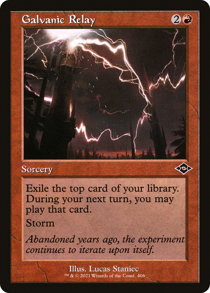 Magic: The Gathering - Galvanic Relay Foil - Modern Horizons 2