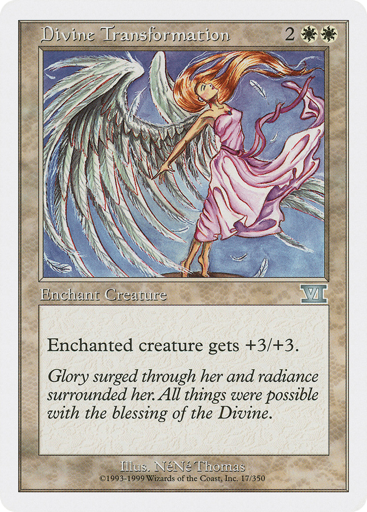 Magic: The Gathering - Divine Transformation - Classic Sixth Edition