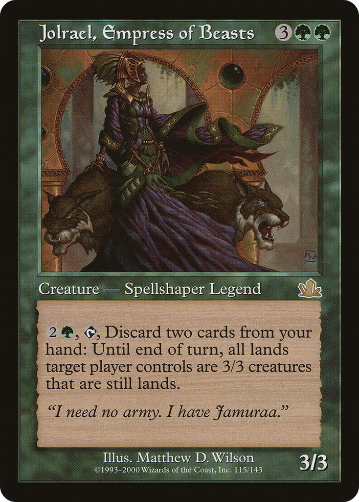 Magic: The Gathering - Jolrael, Empress of Beasts - Prophecy