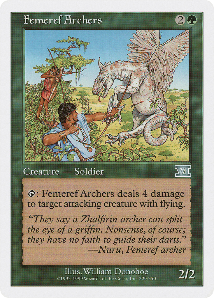 Magic: The Gathering - Femeref Archers - Classic Sixth Edition