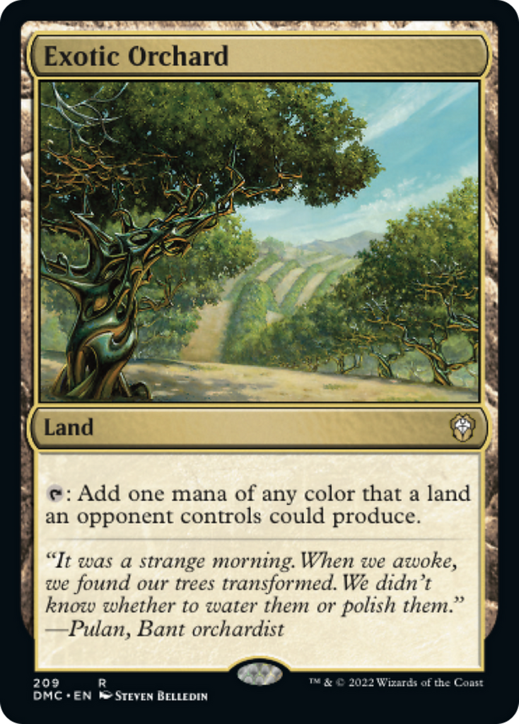 Magic: The Gathering - Exotic Orchard - Dominaria United Commander
