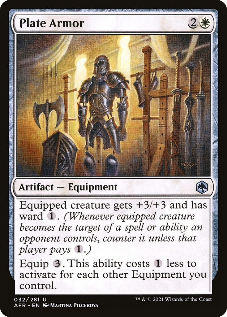 Magic: The Gathering - Plate Armor - Adventures in the Forgotten Realms