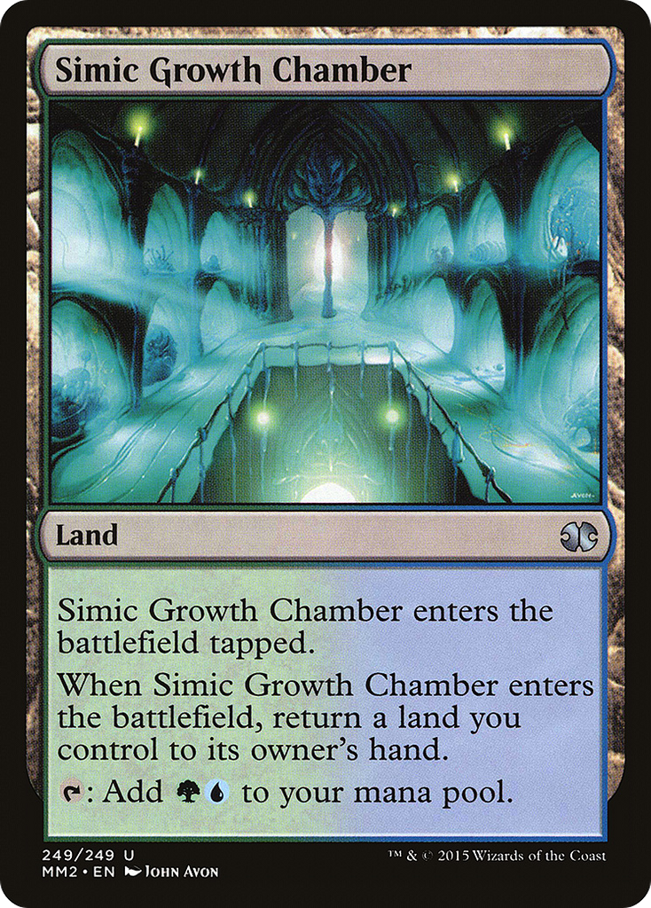 Magic: The Gathering - Simic Growth Chamber - Modern Masters 2015