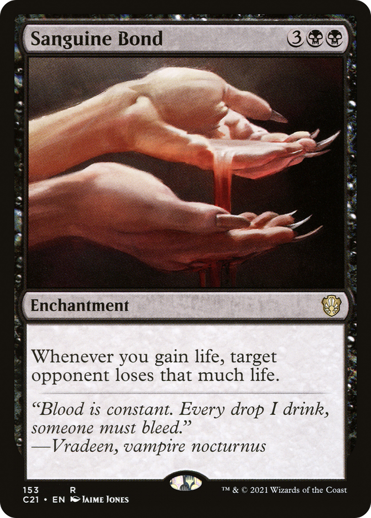 Magic: The Gathering - Sanguine Bond - Commander 2021