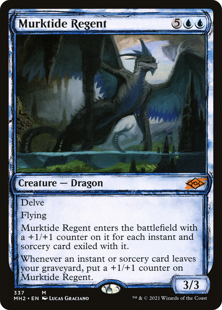 Magic: The Gathering - Murktide Regent Foil - Modern Horizons 2