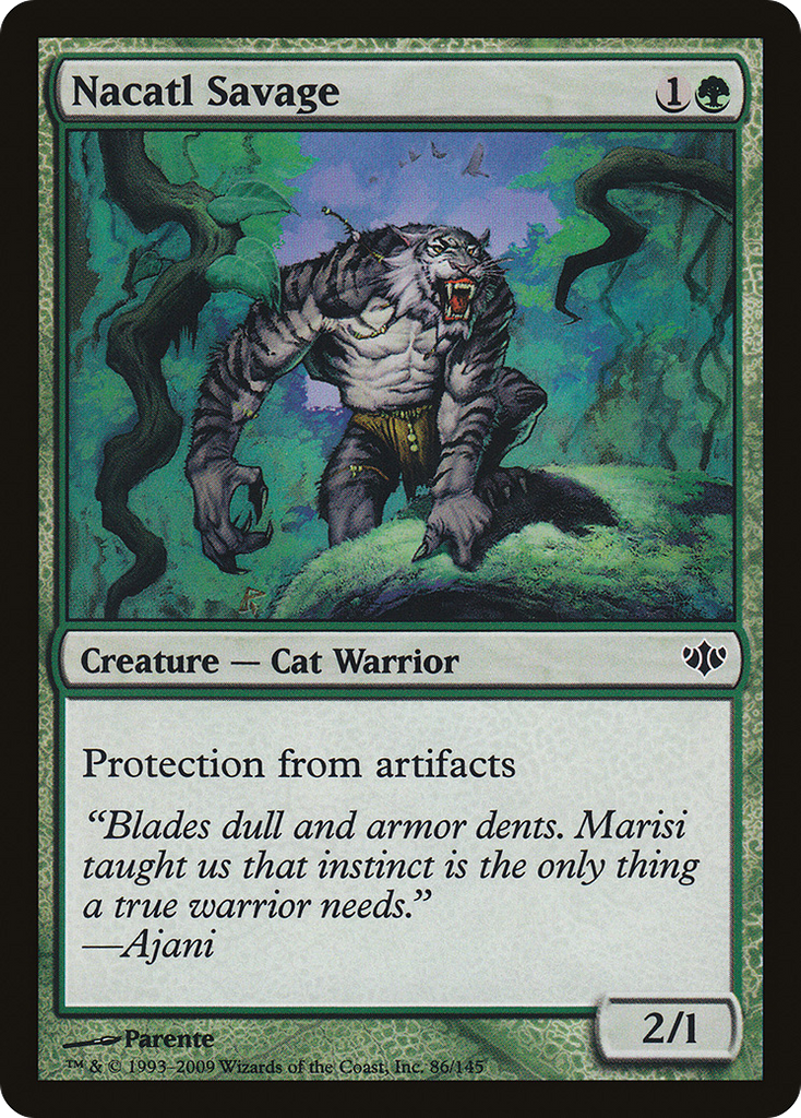 Magic: The Gathering - Nacatl Savage - Conflux