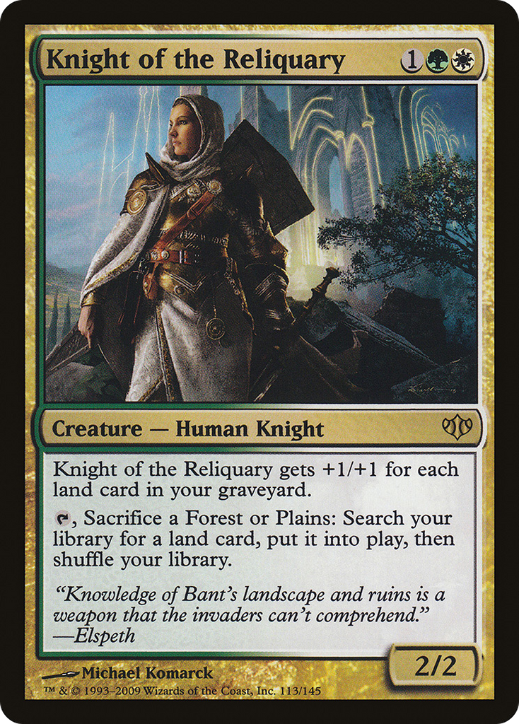 Magic: The Gathering - Knight of the Reliquary - Conflux