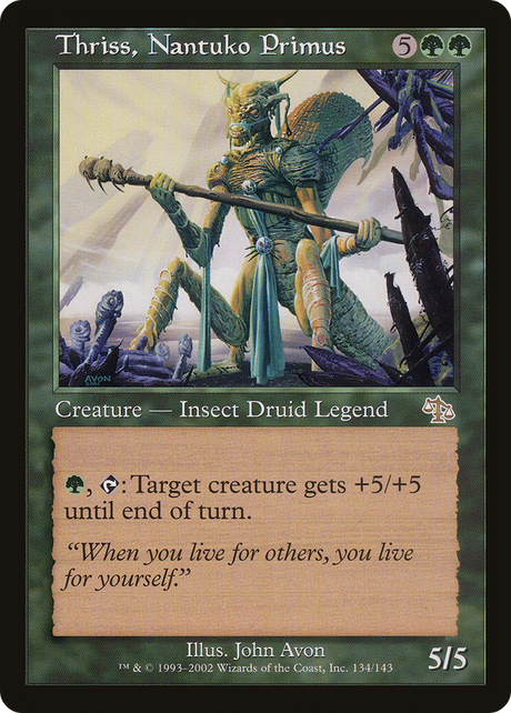 Magic: The Gathering - Thriss, Nantuko Primus - Judgment