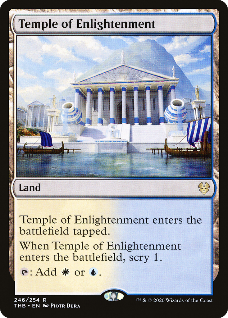 Magic: The Gathering - Temple of Enlightenment - Theros Beyond Death