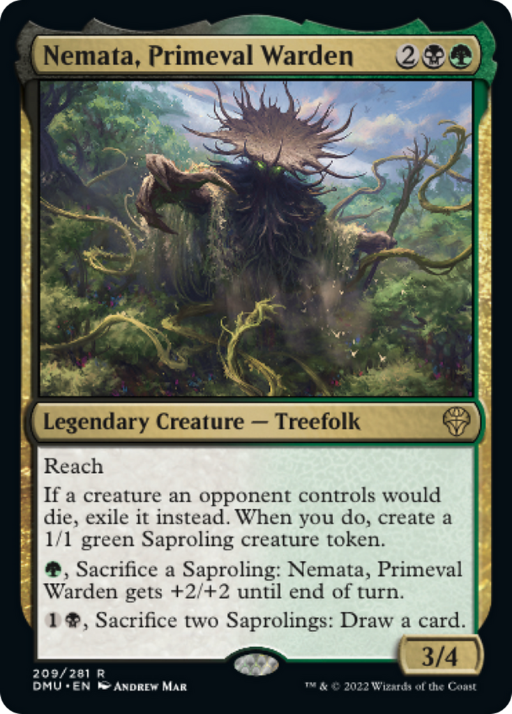 Magic: The Gathering - Nemata, Primeval Warden - Dominaria United