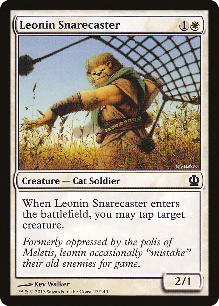 Magic: The Gathering - Leonin Snarecaster - Theros