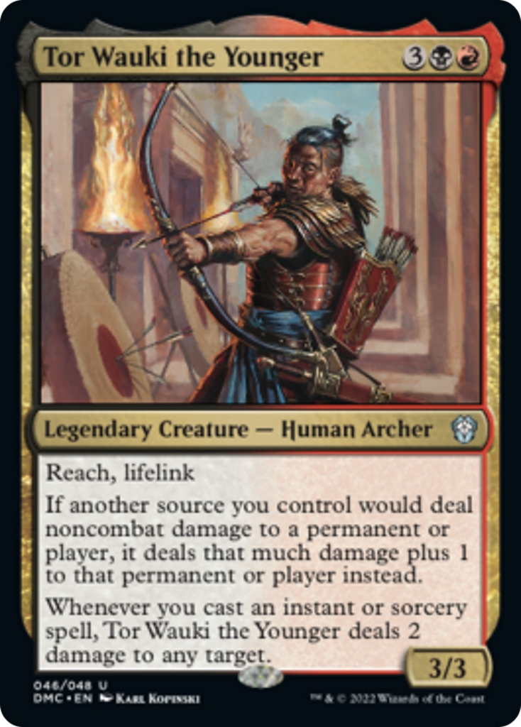 Magic: The Gathering - Tor Wauki the Younger Foil - Dominaria United Commander