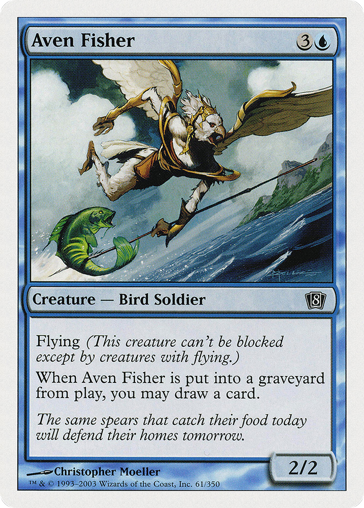 Magic: The Gathering - Aven Fisher - Eighth Edition