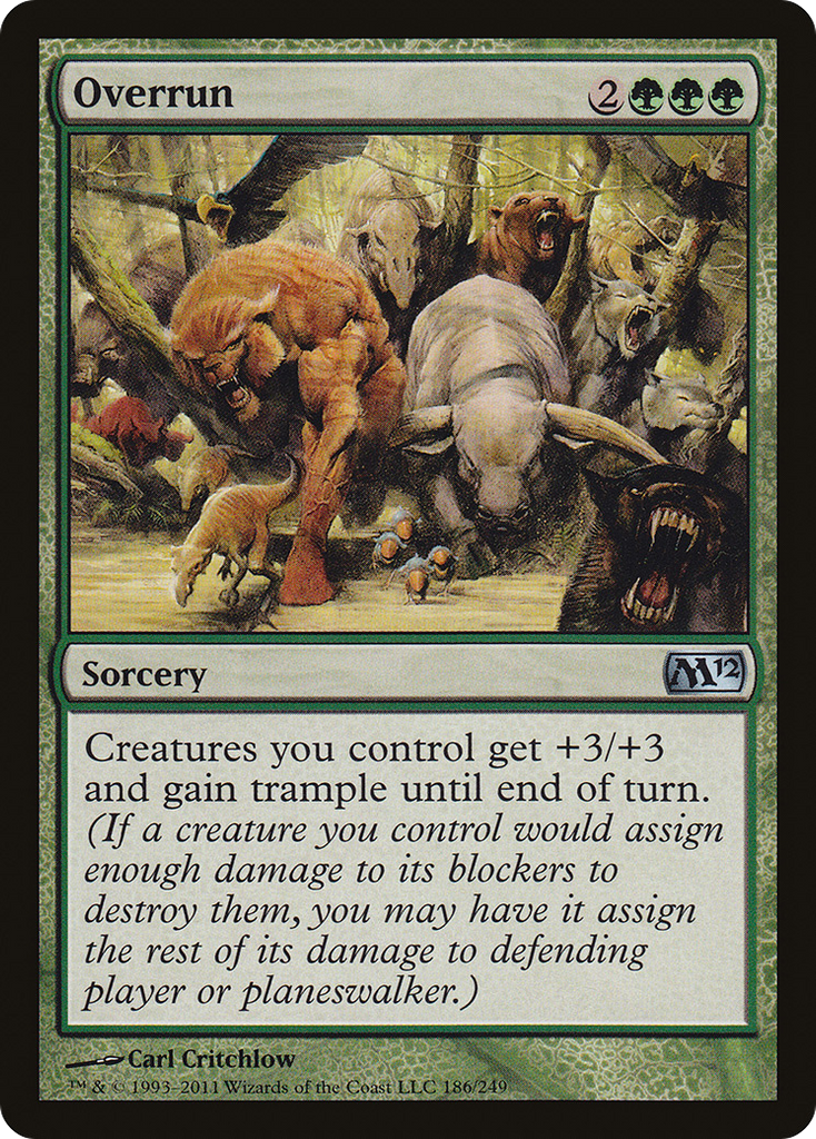 Magic: The Gathering - Overrun - Magic 2012