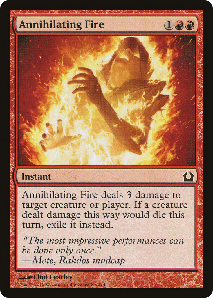 Magic: The Gathering - Annihilating Fire - Return to Ravnica