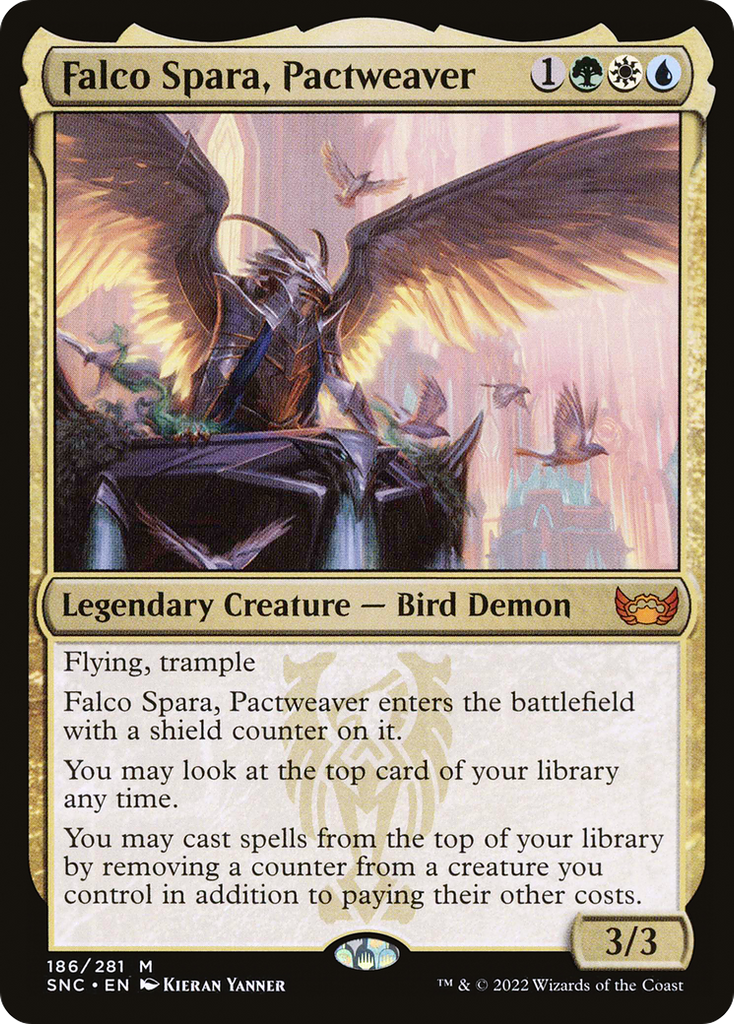 Magic: The Gathering - Falco Spara, Pactweaver Foil - Streets of New Capenna