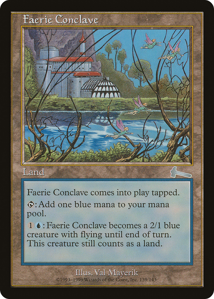 Magic: The Gathering - Faerie Conclave - Urza's Legacy