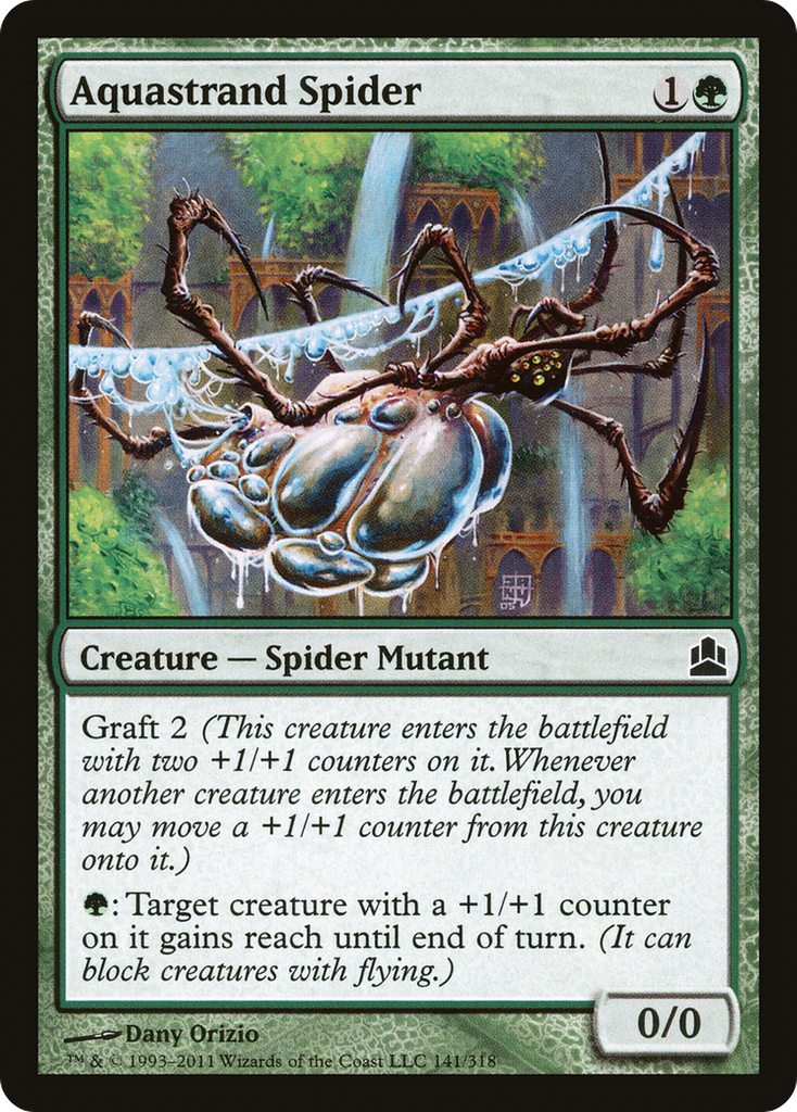 Magic: The Gathering - Aquastrand Spider - Commander 2011