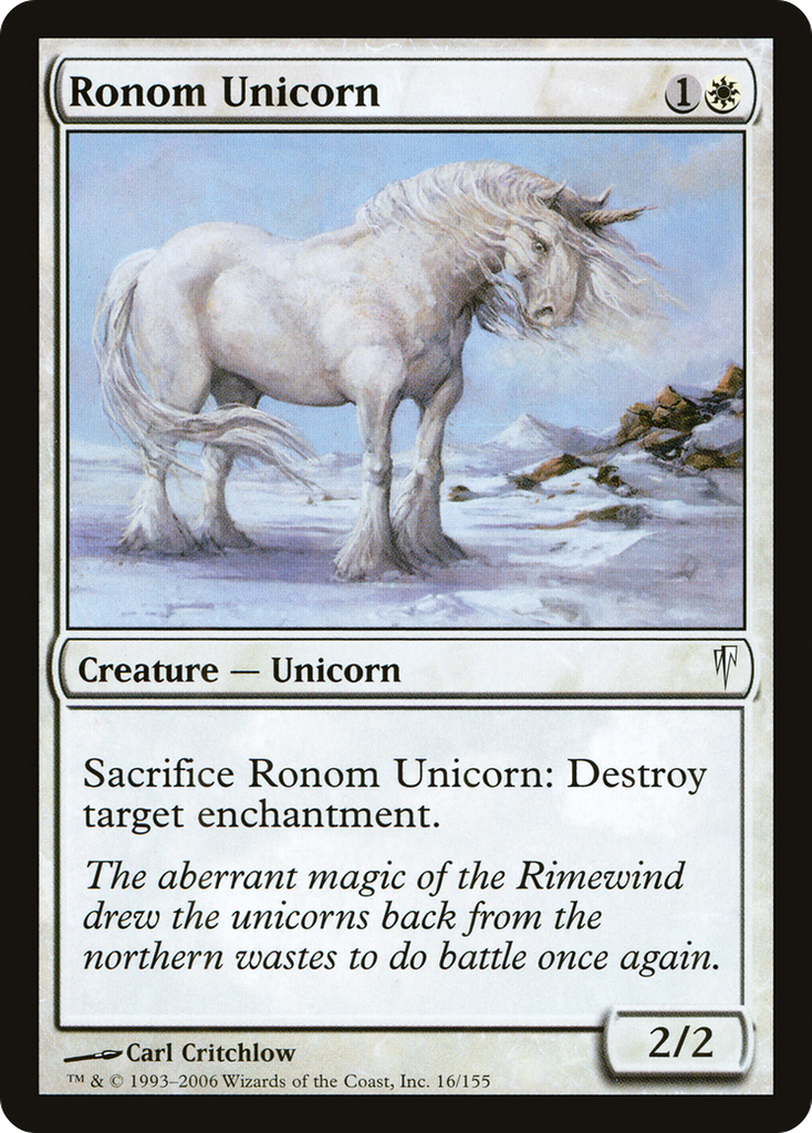 Magic: The Gathering - Ronom Unicorn - Coldsnap