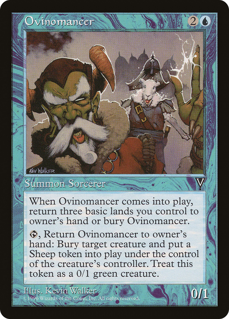 Magic: The Gathering - Ovinomancer - Visions