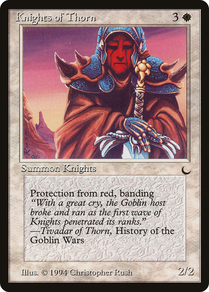 Magic: The Gathering - Knights of Thorn - The Dark