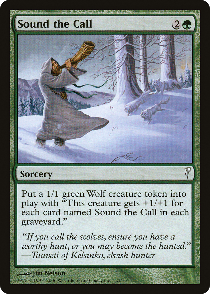 Magic: The Gathering - Sound the Call - Coldsnap
