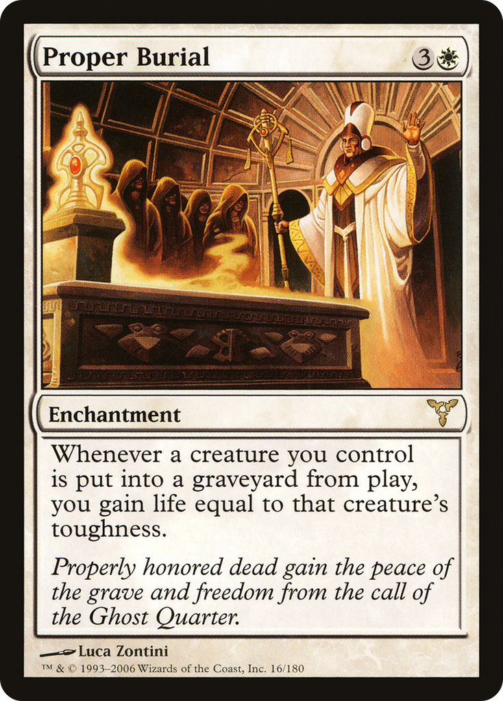 Magic: The Gathering - Proper Burial - Dissension