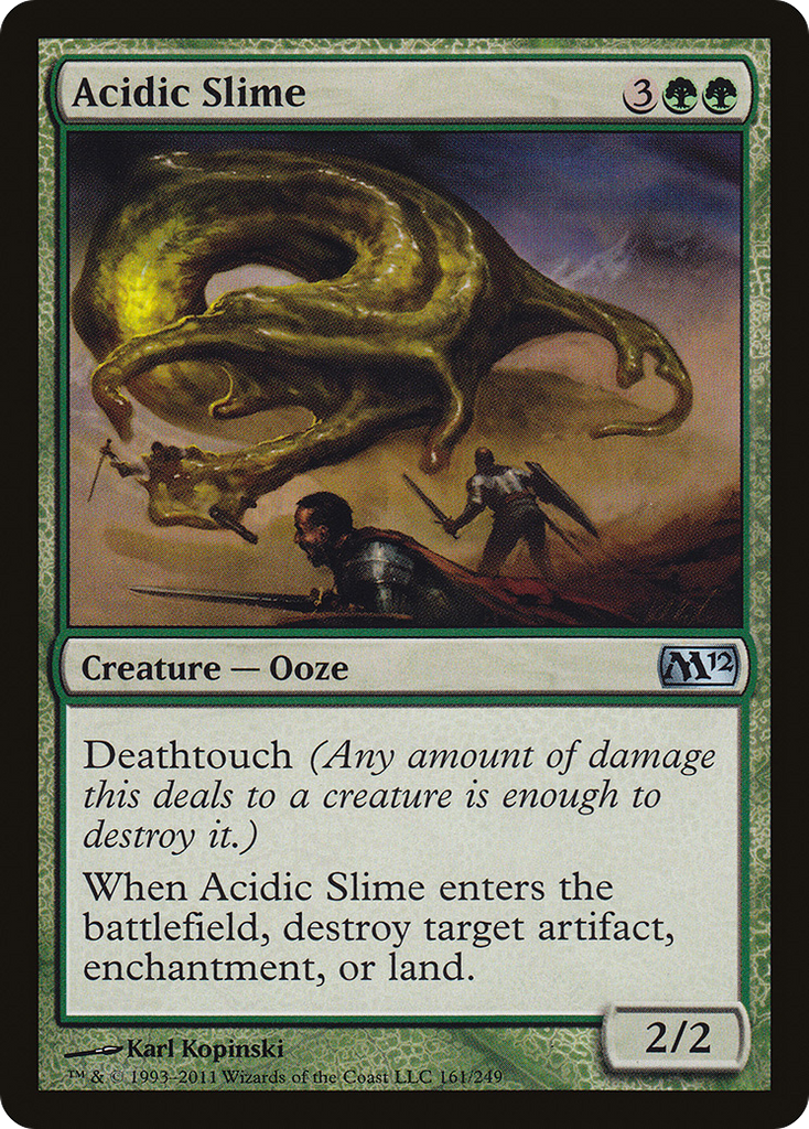 Magic: The Gathering - Acidic Slime - Magic 2012