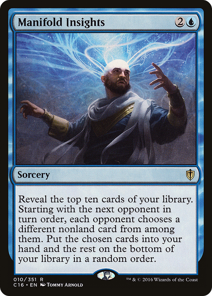 Magic: The Gathering - Manifold Insights - Commander 2016