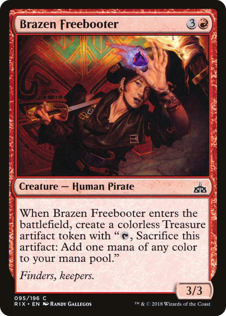 Magic: The Gathering - Brazen Freebooter - Rivals of Ixalan