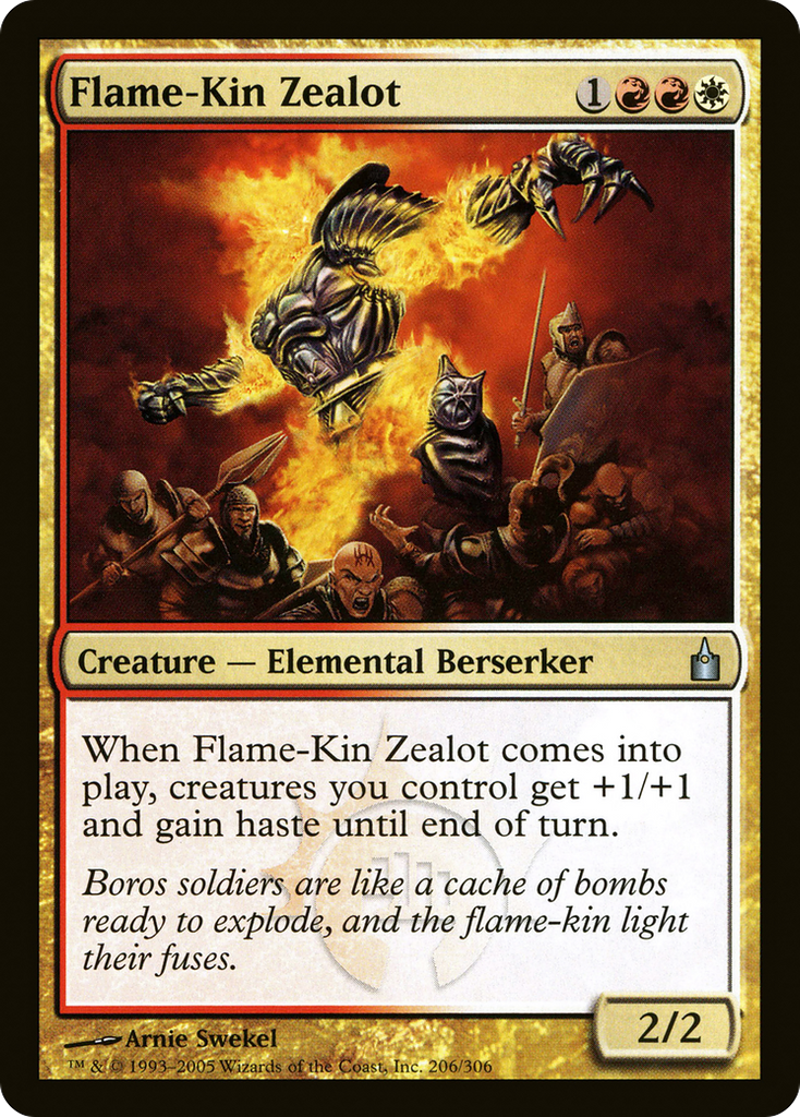 Magic: The Gathering - Flame-Kin Zealot - Ravnica: City of Guilds