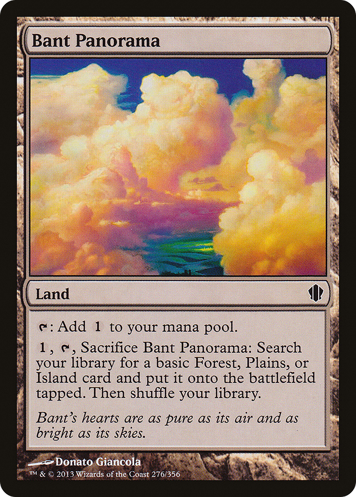 Magic: The Gathering - Bant Panorama - Commander 2013