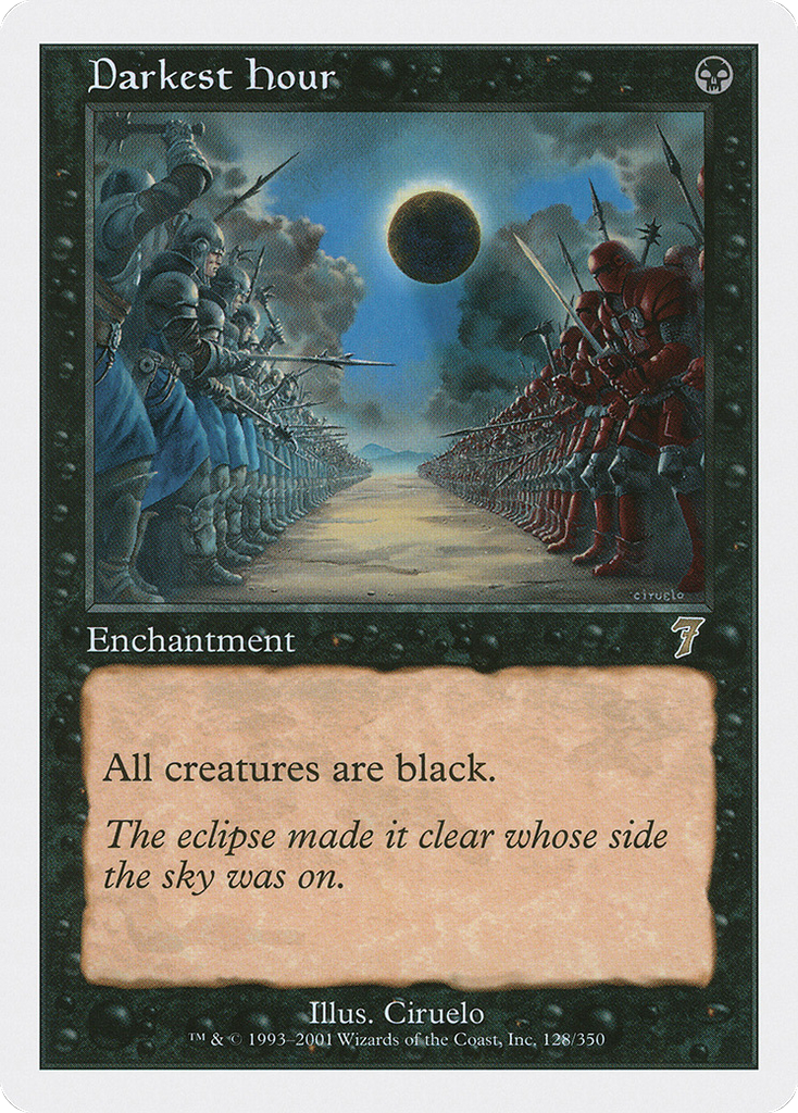 Magic: The Gathering - Darkest Hour - Seventh Edition