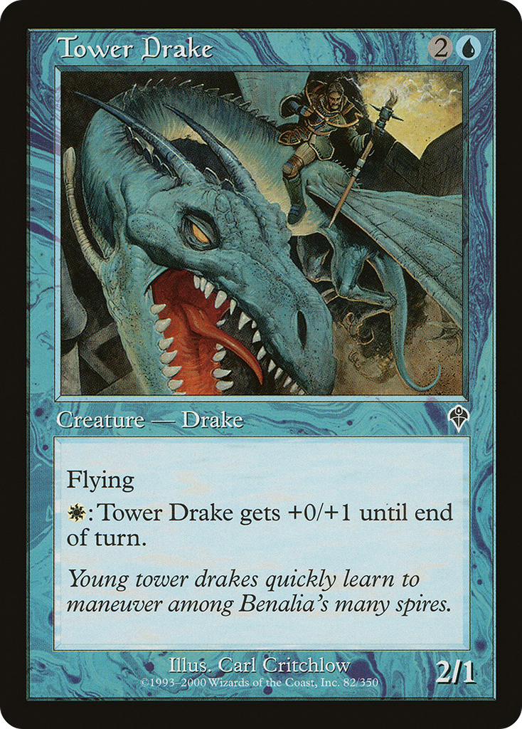 Magic: The Gathering - Tower Drake - Invasion