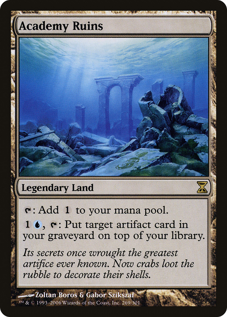 Magic: The Gathering - Academy Ruins - Time Spiral
