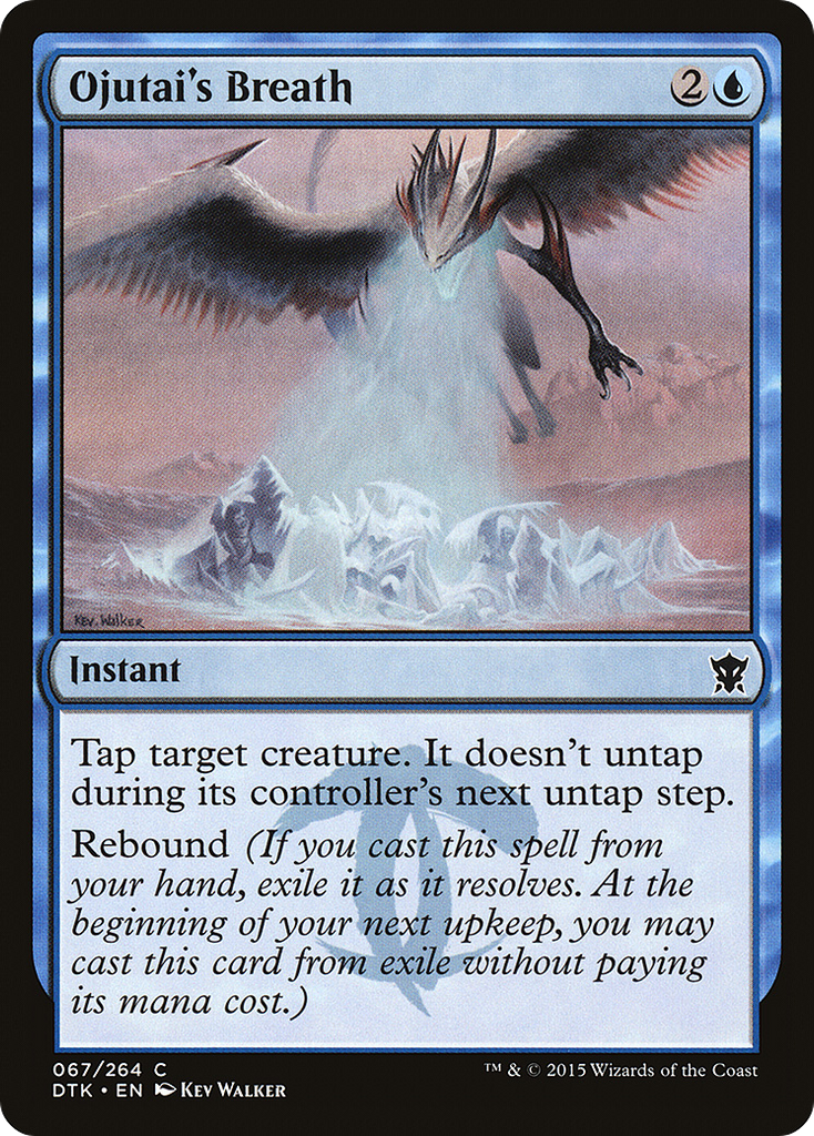 Magic: The Gathering - Ojutai's Breath - Dragons of Tarkir