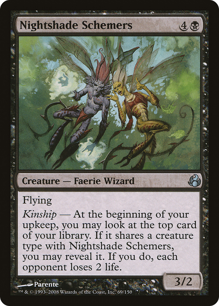 Magic: The Gathering - Nightshade Schemers - Morningtide