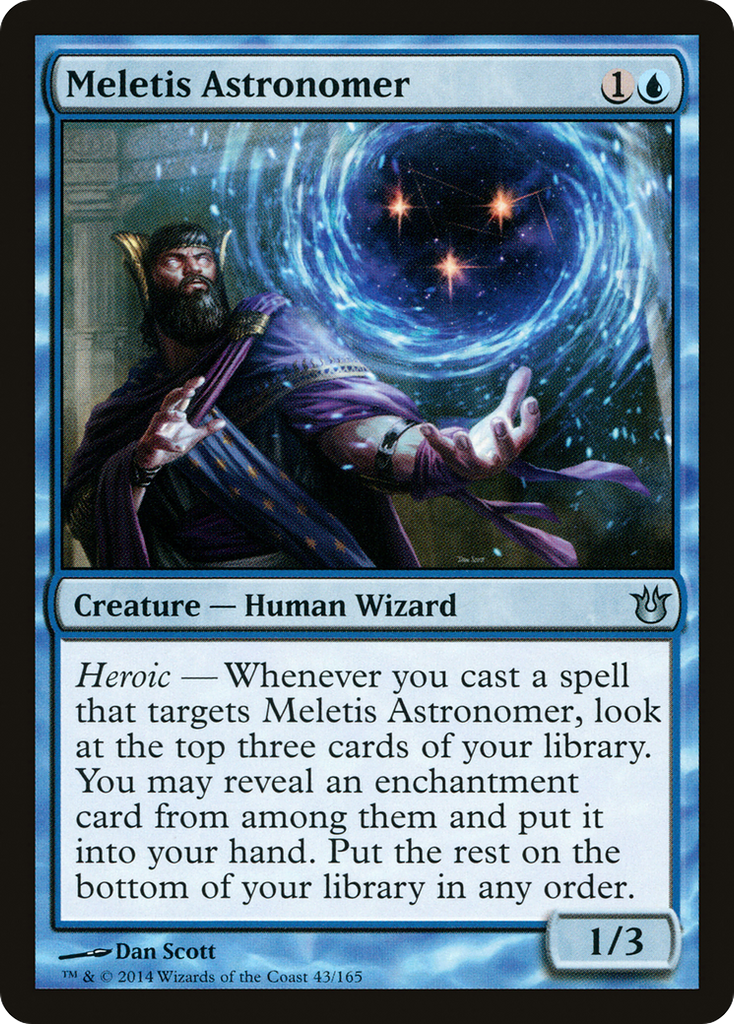 Magic: The Gathering - Meletis Astronomer - Born of the Gods