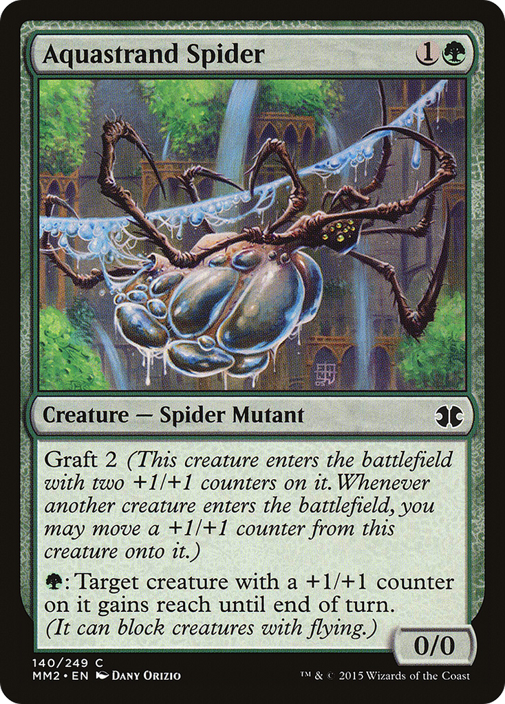 Magic: The Gathering - Aquastrand Spider - Modern Masters 2015