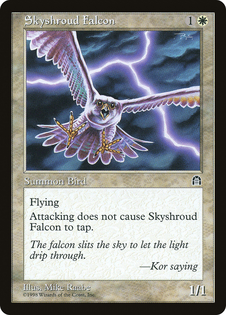 Magic: The Gathering - Skyshroud Falcon - Stronghold