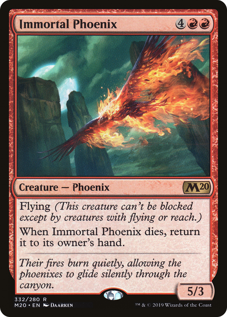 Magic: The Gathering - Immortal Phoenix - Core Set 2020