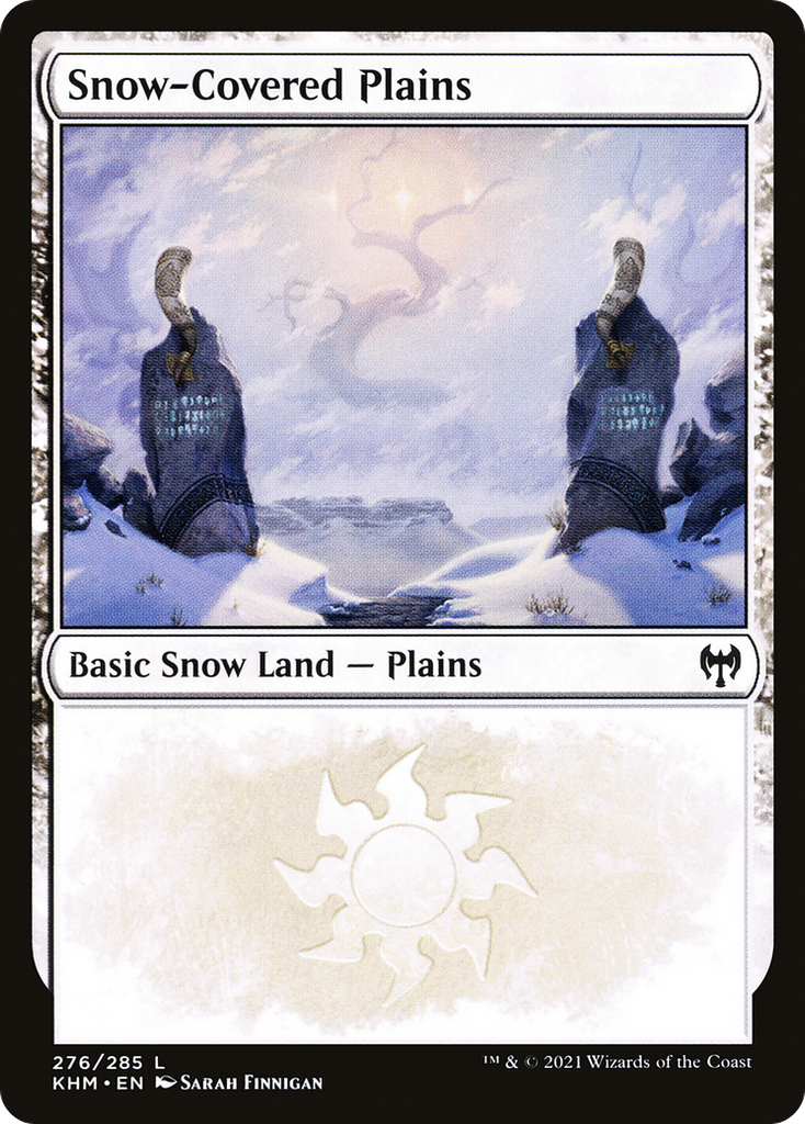 Magic: The Gathering - Snow-Covered Plains - Kaldheim