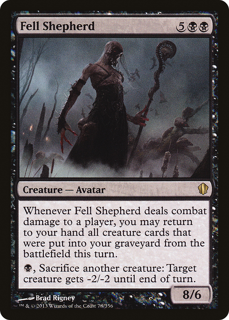 Magic: The Gathering - Fell Shepherd - Commander 2013