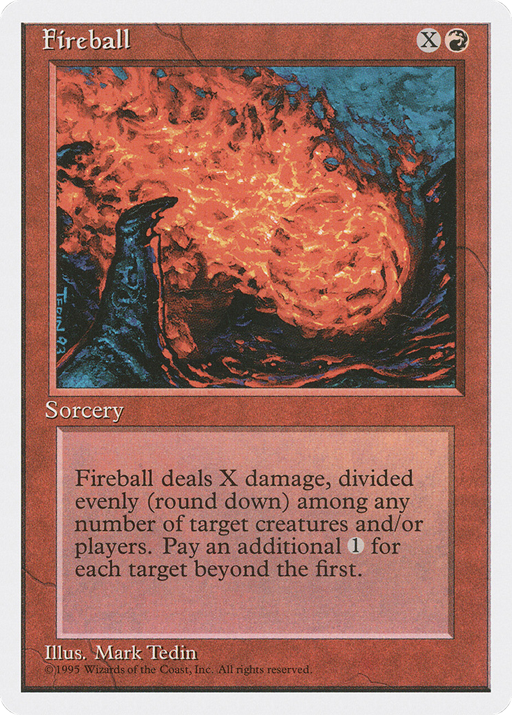 Magic: The Gathering - Fireball - Fourth Edition