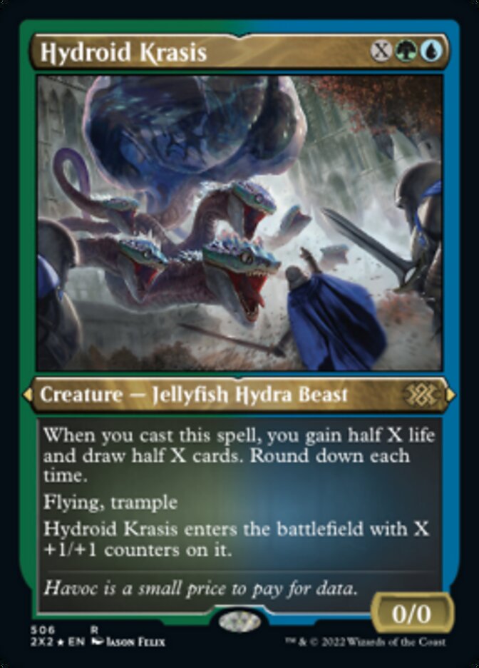 Magic the Gathering - Hydroid Krasis Foil - Double Masters 2022