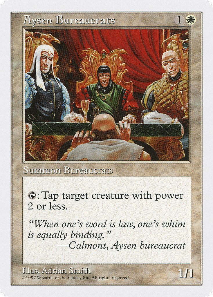 Magic: The Gathering - Aysen Bureaucrats - Fifth Edition
