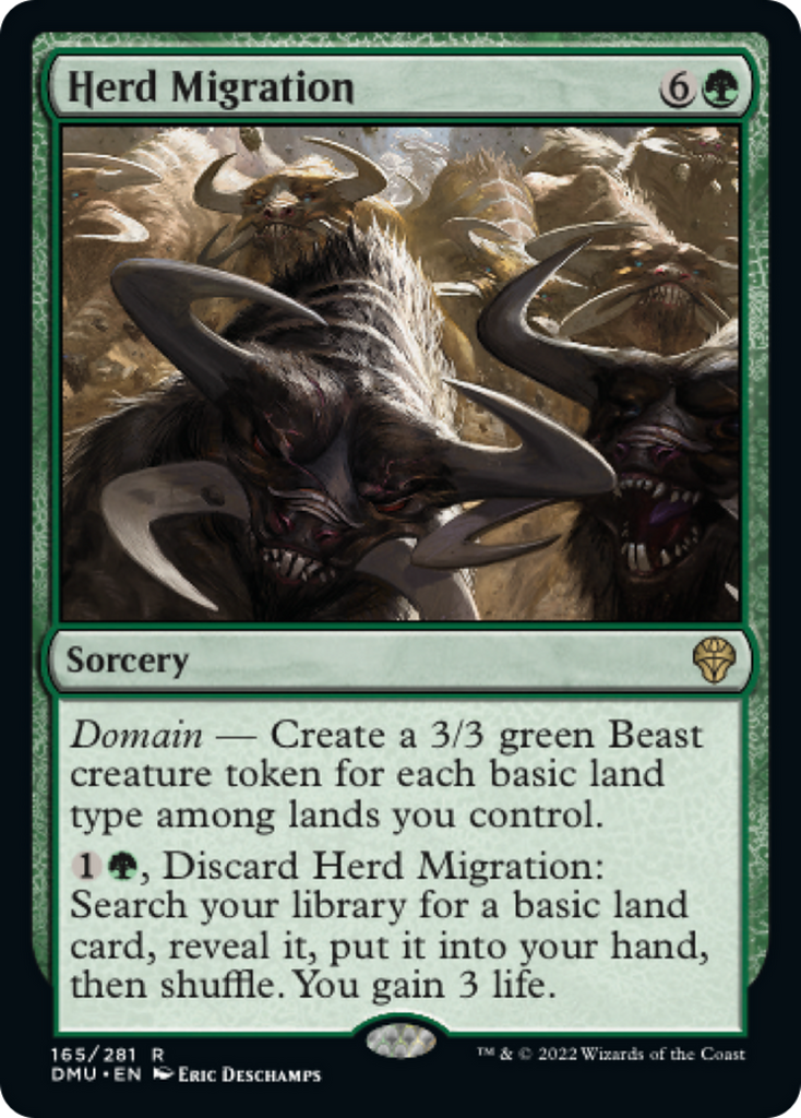 Magic: The Gathering - Herd Migration - Dominaria United