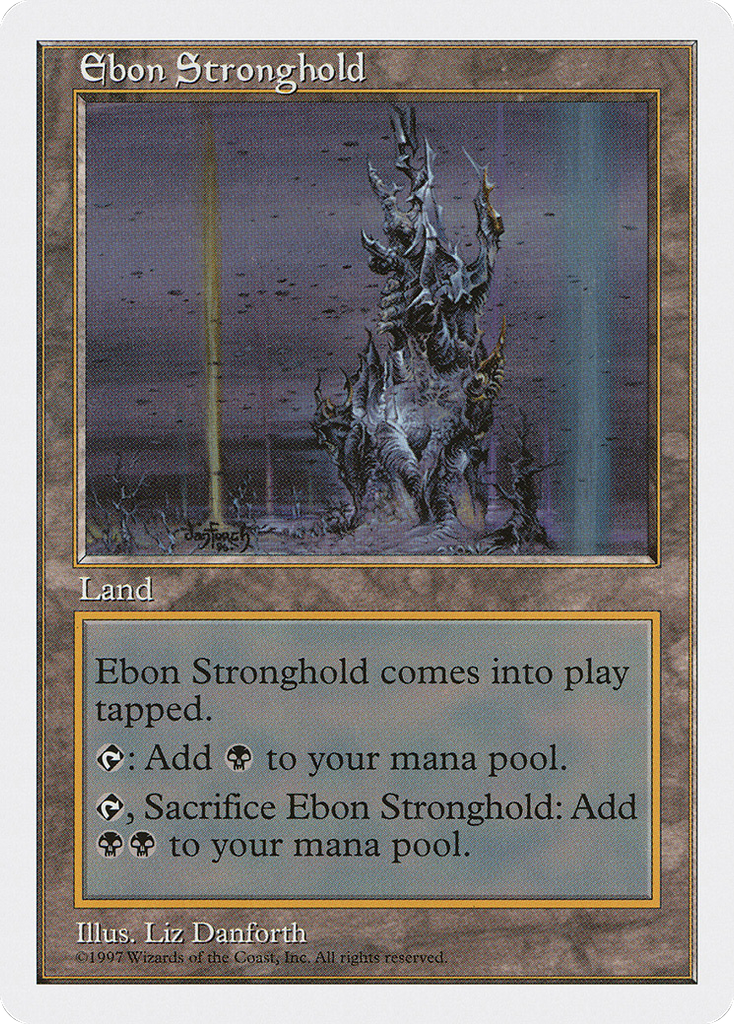 Magic: The Gathering - Ebon Stronghold - Fifth Edition